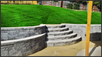 C.M.U. Retaining Walls Construction in Bertram TX